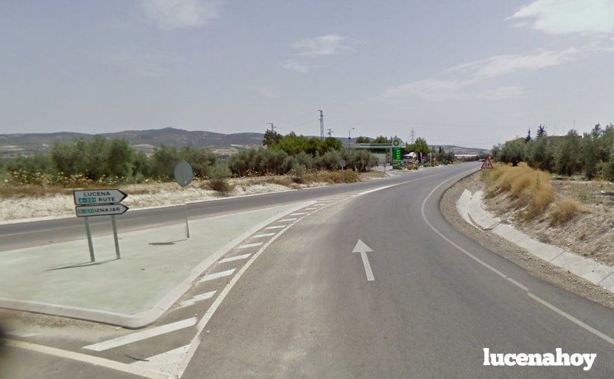 La variante de Lucena en la A-331 tiene su punto de partida en la rotonda cercana a los bomberos y la estación de servicio BP y conecta desde aquí con la carretera de Rute La variante de Lucena en la A-331 tiene su punto de partida en la rotonda cercana a los bomberos y la estación de servicio BP y conecta desde aquí con la carretera de Rute