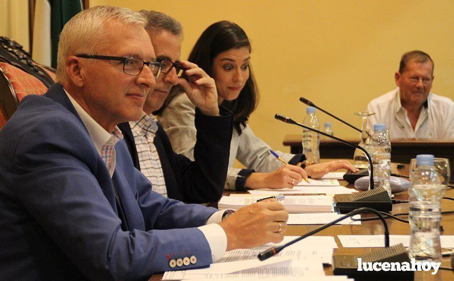 José Cantizani, concejal de Urbanismo, en el último pleno José Cantizani, concejal de Urbanismo, en el último pleno
