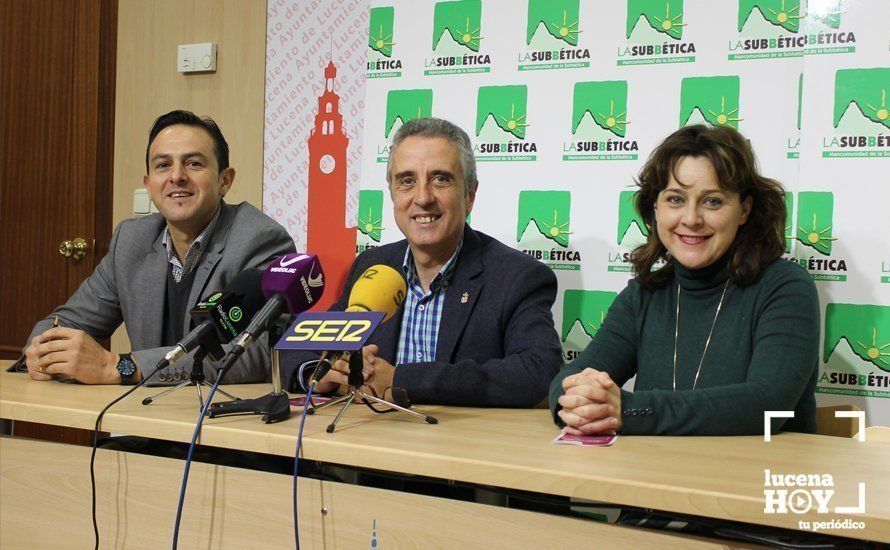 Presentación de la presencia de la Subbética en la feria de turismo de interior de Valladolid Presentación de la presencia de la Subbética en la feria de turismo de interior de Valladolid