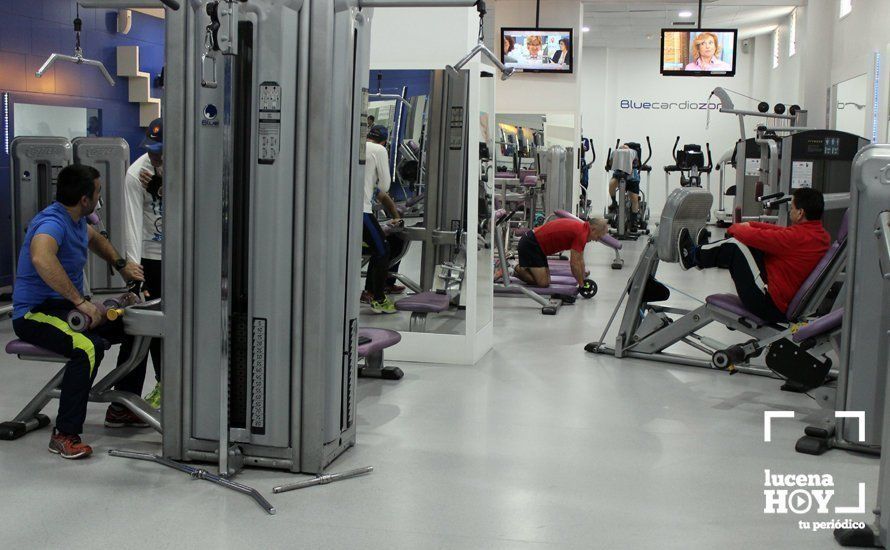 Imagen del interior del gimnasio del PDM. Imagen del interior del gimnasio del PDM.