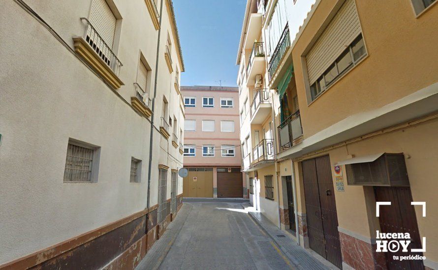 Al fondo, inmueble en el que se ha producido el incidente. Foto: Googgle Street View Al fondo, inmueble en el que se ha producido el incidente. Foto: Googgle Street View