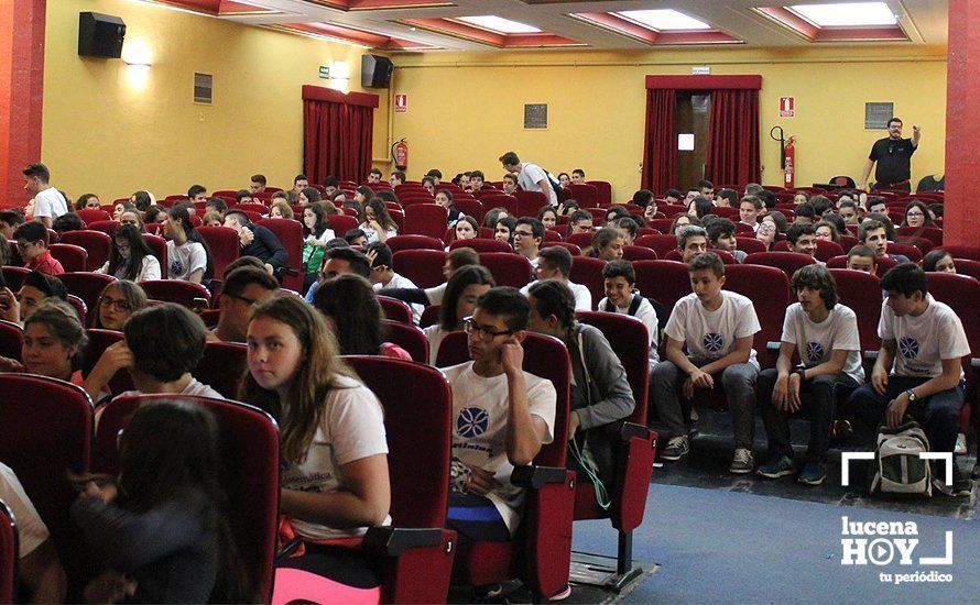 La entrega de premios de la Gymkhana Matemática se celebró en el Palacio Erisana La entrega de premios de la Gymkhana Matemática se celebró en el Palacio Erisana