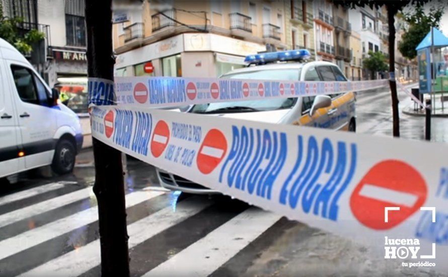 El incidente obligó a cortar el tráfico en la calle San Francisco (Foto Archivo) El incidente obligó a cortar el tráfico en la calle San Francisco (Foto Archivo)