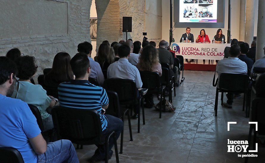Un momento de la presentación del programa en la Casa de los Mora Un momento de la presentación del programa en la Casa de los Mora