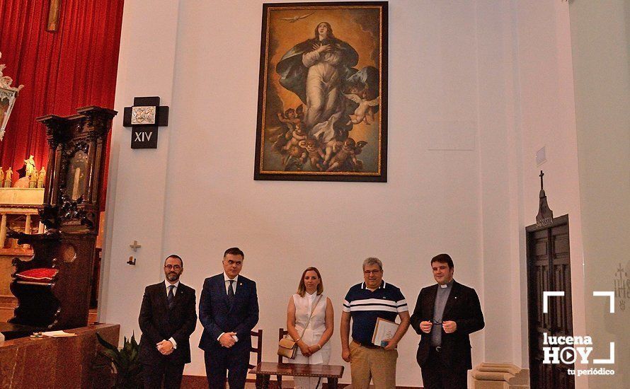 Obra cedida a la Iglesia de Pedro Mártir Obra cedida a la Iglesia de Pedro Mártir