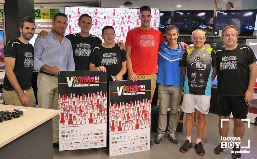 Presentación de la V Media Maratón de Lucena Presentación de la V Media Maratón de Lucena