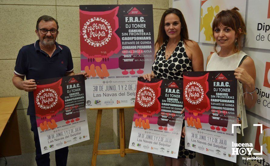 Presentación del Selpia Festiva en la Diputación Provincial Presentación del Selpia Festiva en la Diputación Provincial