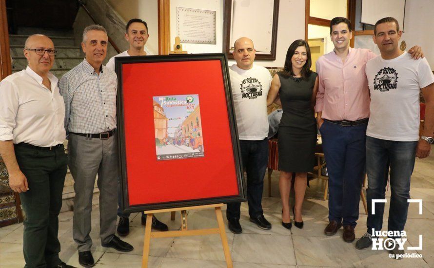 Presentación del cartel en el Círculo Lucentino Presentación del cartel en el Círculo Lucentino