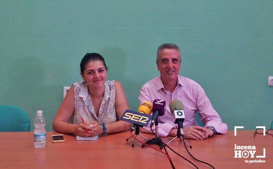 Juan Pérez y Carmen Beato han presentado este congreso Juan Pérez y Carmen Beato han presentado este congreso