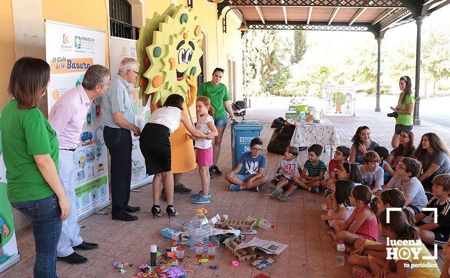 Un momento de la actividad didáctica con la que Epremasa celebra su 25 Aniversario, hoy en la Estación de Lucena Un momento de la actividad didáctica con la que Epremasa celebra su 25 Aniversario, hoy en la Estación de Lucena