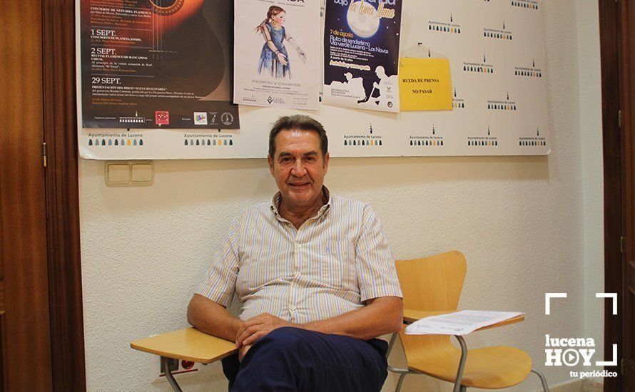Vicente Dalda esta mañana en rueda de prensa. Vicente Dalda esta mañana en rueda de prensa.