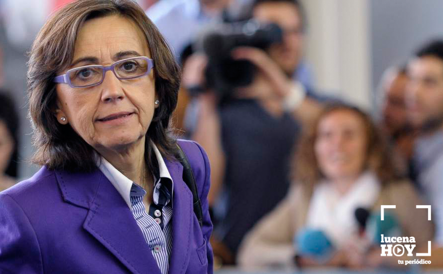 Rosa Aguilar, consejera de Justicia e Interior de la Junta de Andalucía Rosa Aguilar, consejera de Justicia e Interior de la Junta de Andalucía