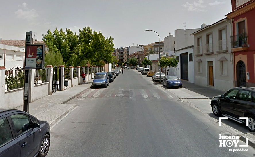 Zona en el que se ha producido el accidente de tráfico. Foto: Google Zona en el que se ha producido el accidente de tráfico. Foto: Google