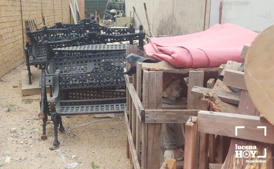 Material depositado en los almacenes municipales Material depositado en los almacenes municipales