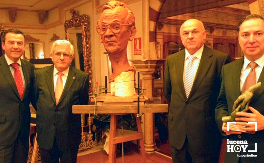 Imagen de la presentación del busto de Prudencio Uzar en 2015. Archivo Imagen de la presentación del busto de Prudencio Uzar en 2015. Archivo