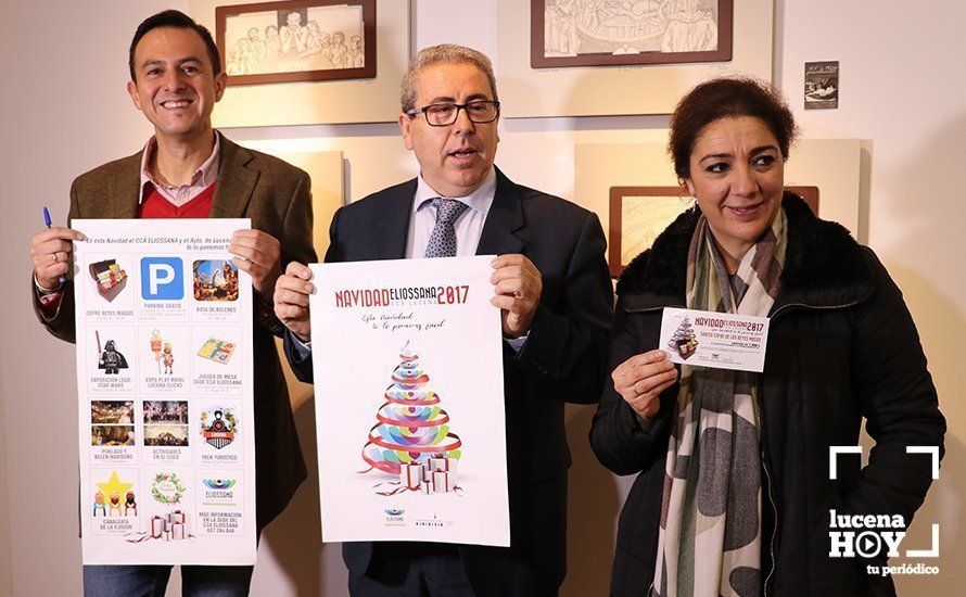 Presentación de la campaña de navidad del CCA Lucena Presentación de la campaña de navidad del CCA Lucena