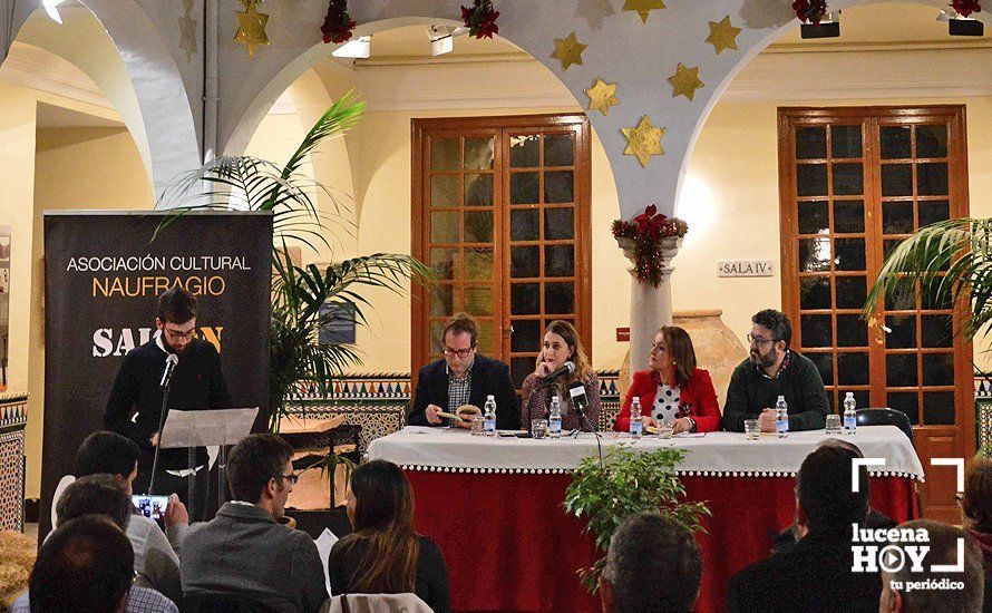 Un nomento de la presentación del primer libro de Sensi Budia Un nomento de la presentación del primer libro de Sensi Budia