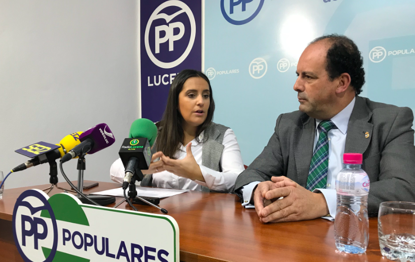 Beatriz Jurado y Paco Huertas durante la rueda de prensa de esta mañana Beatriz Jurado y Paco Huertas durante la rueda de prensa de esta mañana