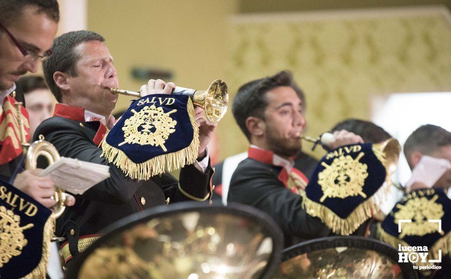 Un momento de la actuación de la Agrupación Musical Nuestra Señora de la Salud, de Castro del Río. Un momento de la actuación de la Agrupación Musical Nuestra Señora de la Salud, de Castro del Río.