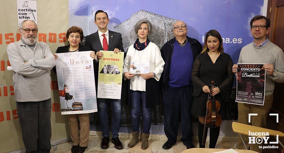 Presentación de las actividades del ciclo Librérate, en torno al Día del Libro Presentación de las actividades del ciclo Librérate, en torno al Día del Libro