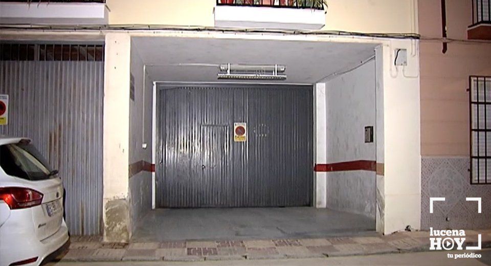 La cochera en la que aparecieron los dos hombres muertos La cochera en la que aparecieron los dos hombres muertos