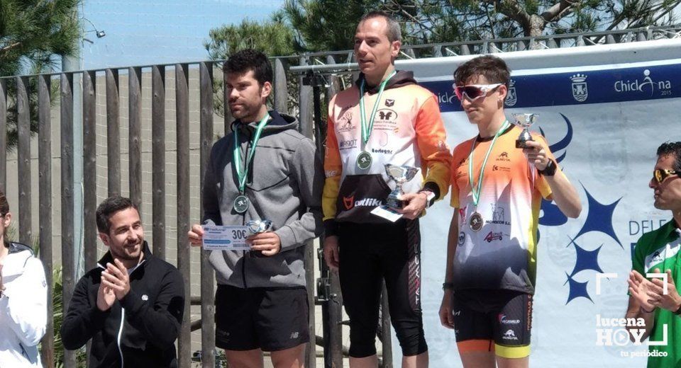 Cristóbal García, en lo más alto del podio en el andaluz de Duatlón Cristóbal García, en lo más alto del podio en el andaluz de Duatlón