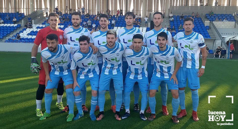 Primera alineación de la pretemporada para el Ciudad de Lucena Primera alineación de la pretemporada para el Ciudad de Lucena