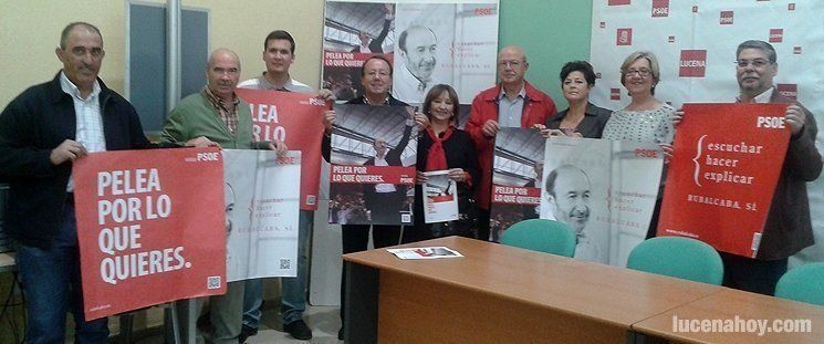 Bergillos, candidato al Senado, presenta la campaña del PSOE