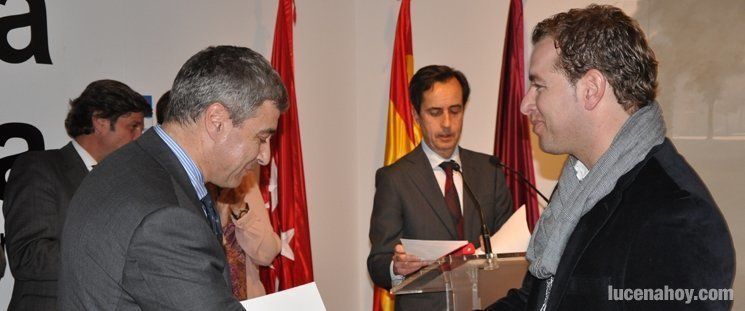 Jaime Jurado recibe en Madrid el Premio Nacional Fundación Vips