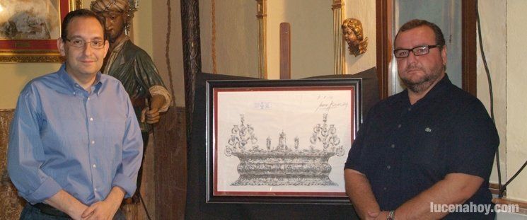 Presentado el proyecto de trono para el paso de "Barrenillas" en 2014