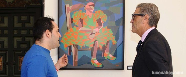 La Diputación expone obras del pintor lucentino Fernando Somé