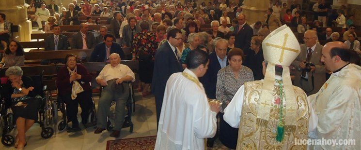 El domingo, misa de unción de enfermos en el Santuario