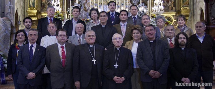 El cardenal Rouco Varela visita a la Virgen de Araceli (fotos)