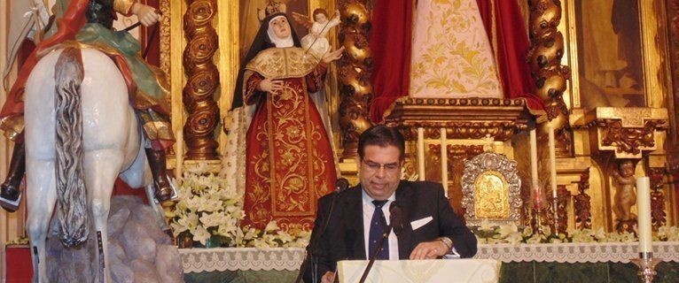 Ricardo Moreno relata las vivencias entre Santa Teresa y la Virgen María (fotos)