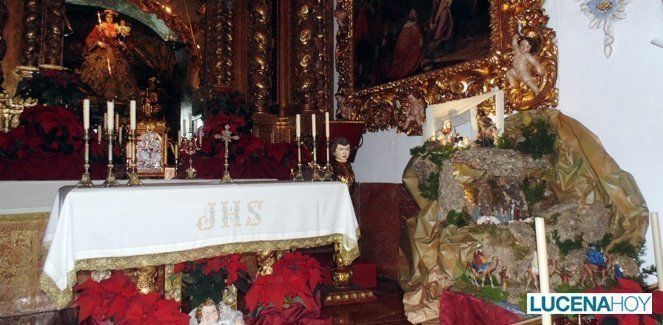 La Cofradía de la Virgen de Araceli expone un belén en el Santuario (fotos)