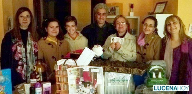 ANNES entrega la Cesta Solidaria de su sorteo navideño