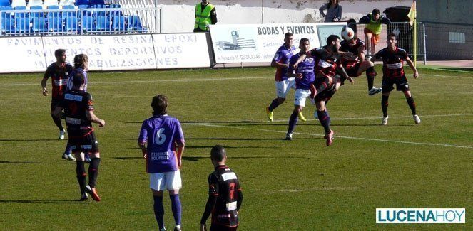 Un giro de cuello como señal de rebeldía (Guadalajara 1 Lucena 1) (Fotos)