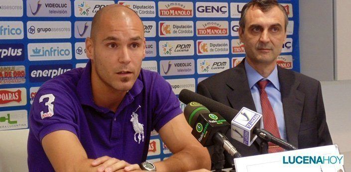 Domingo: "No sé cómo me va a recibir la afición; vengo a trabajar y a defender al Lucena CF"