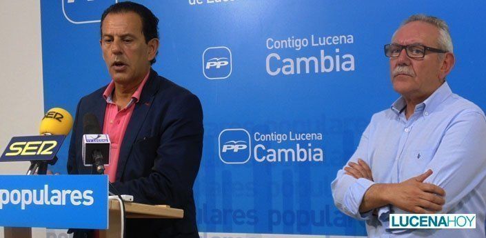 El PP sostiene que la reforma fiscal "beneficiará a los vecinos, a las pymes y a los autónomos de Lucena"