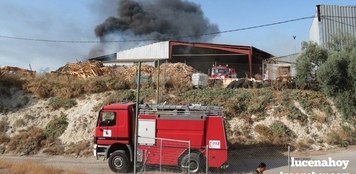 UGT y CCOO achacan al mal mantenimiento del sistema de ventilación la explosión en Reciclados Lucena