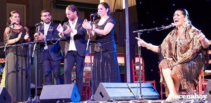 Fiesta gitana en la Plaza Nueva con el recital flamenco de Remedios Amaya (fotos)