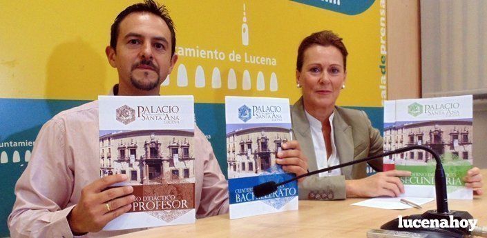El Ayuntamiento edita unos cuadernos didáticos sobre el Palacio de los Condes de Santa Ana