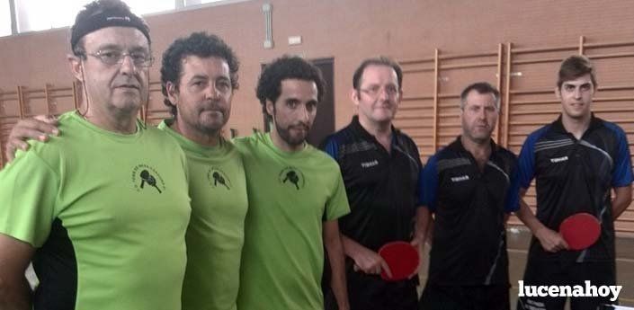 El CD Utrerano vence con superioridad al Club Lucentino de Tenis de Mesa
