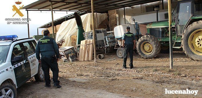 La Guardia Civil detiene a 9 personas que robaban en cortijos y casas aisladas de toda la comarca