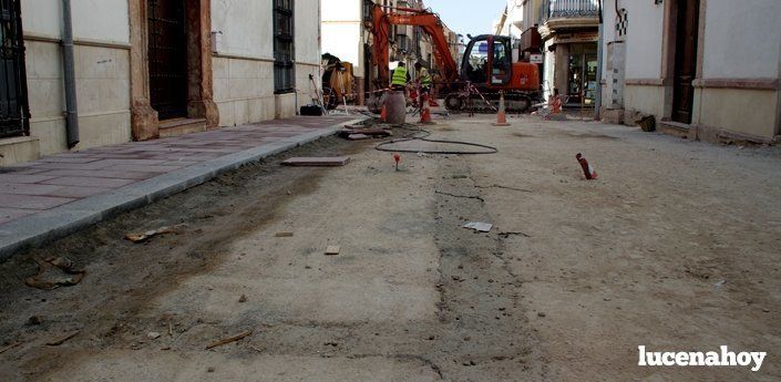 El ayuntamiento estudia obligar a Fajosa colocar una nueva plancha de hormigón en la calle San Pedro