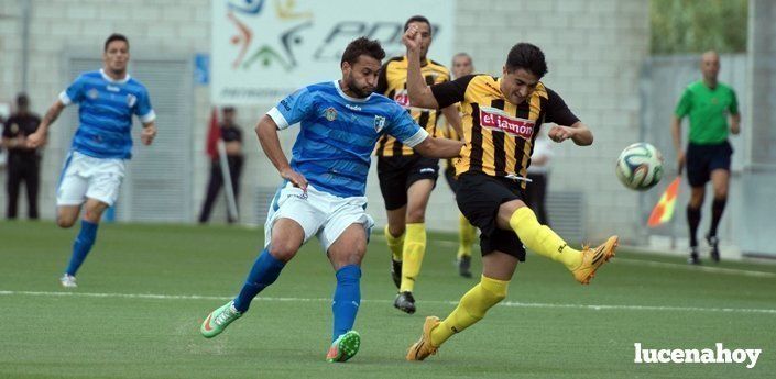 El juez de competición sanciona con dos partidos de suspensión al delantero del Lucena CF Pedro Beda