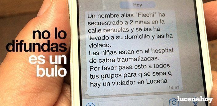 La policía atribuye a un bulo el mensaje sobre una supuesta doble violación en la calle Peñuelas y niega los hechos