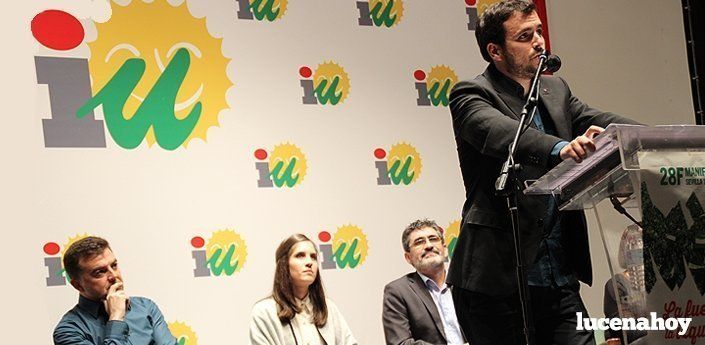 Garzón y Maíllo cierran las Jornadas de Política Municipal de IUCA en el Palacio Erisana (fotos)