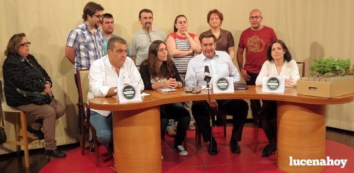 24M: Entre tod@s, sí se puede Lucena promete como "prioridad absoluta" cubrir las necesidades básicas
