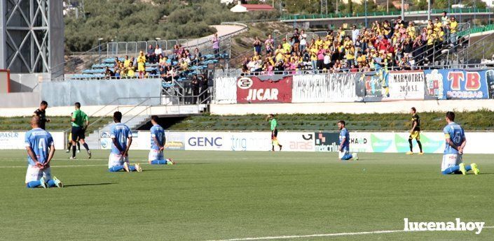 La plantilla del Lucena CF se reparte 3.000 euros por los ingresos del partido contra el Cádiz